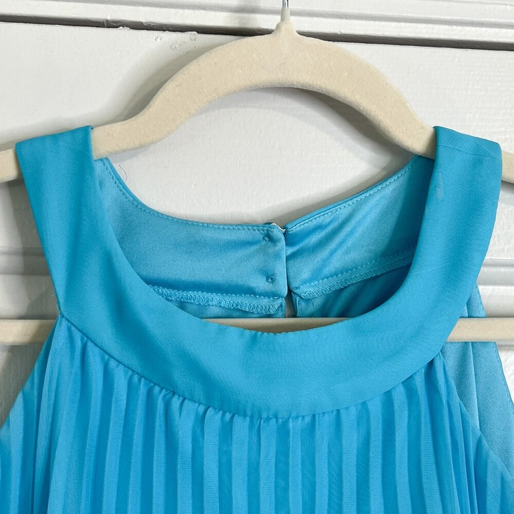 Tween Diva Ombre Chiffon Accordion Pleat Dress - Picture 3 of 5